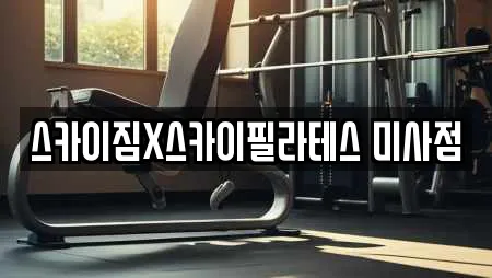 스카이짐X스카이필라테스 미사점