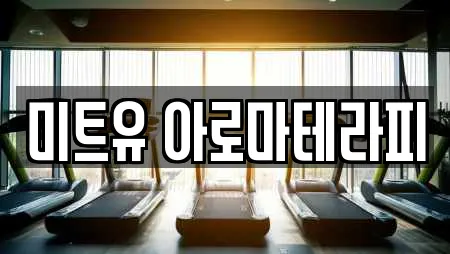 미트유 아로마테라피