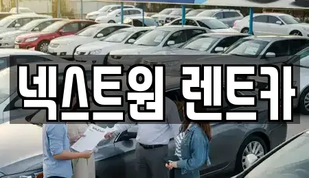 넥스트원 렌트카