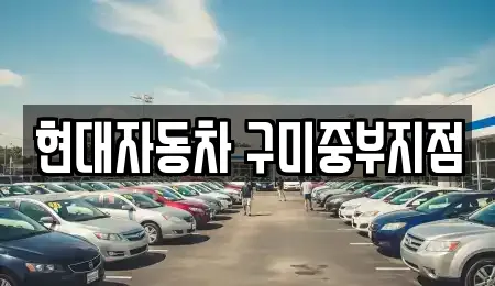 현대자동차 구미중부지점