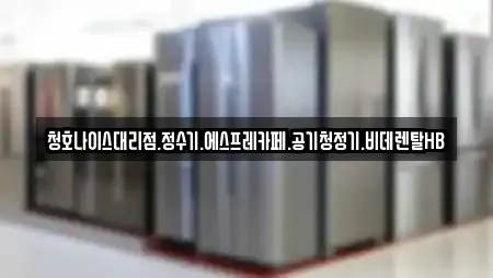 반송동에서 만나는 비데렌탈 21곳