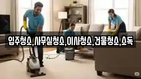 입주청소,사무실청소,이사청소,건물청소,소독