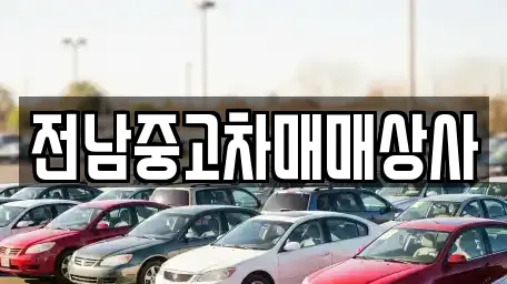 전남중고차매매상사