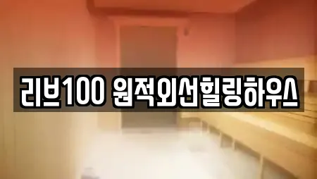 리브100 원적외선힐링하우스