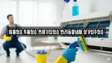 원룸청소.투룸청소.쓰레기집청소.반려동물냄새.상가입주청소