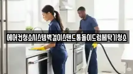 에어컨청소시스템벽걸이스탠드통돌이드럼세탁기청소