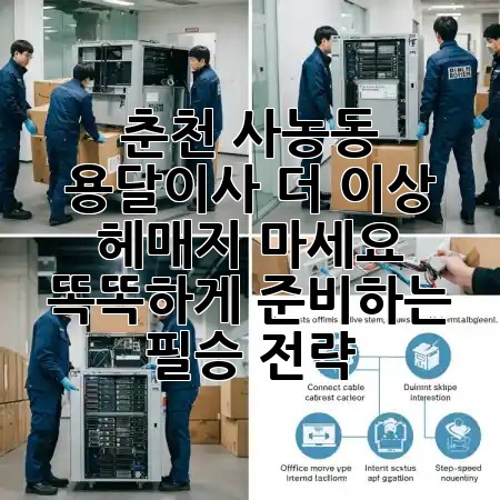 춘천 사농동 용달이사, 더 이상 헤매지 마세요! 똑똑하게 준비하는 필승 전략 🚚✨ 춘천 사농동 용달이사, 더 이상 헤매지 마세요! 똑똑하게 준비하는 필승 전략 🚚✨