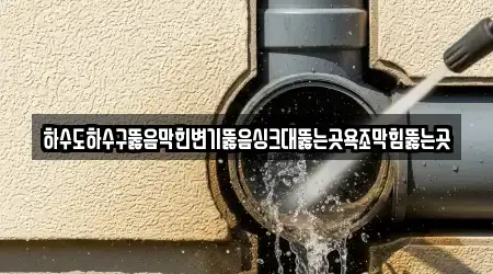 하수도하수구뚫음막힌변기뚫음싱크대뚫는곳욕조막힘뚫는곳