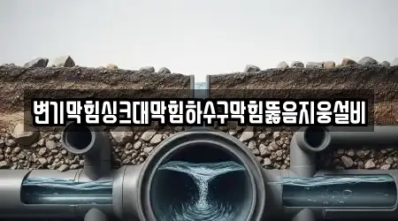 변기막힘싱크대막힘하수구막힘뚫음지웅설비