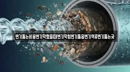 변기뚫는비용변기막혔을때변기막힘변기뚫음변기역류변기뚫는곳
