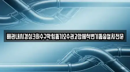 오정구 대장동 변기뚫음 상세 정보 22건