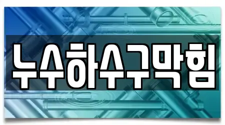 누수하수구막힘