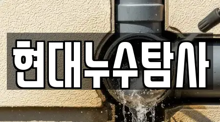 현대누수탐사