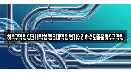 하수구막힘싱크대막힘씽크대막힘변기수리하수도뚫음하수구약방