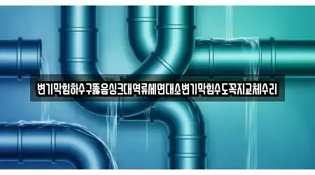 변기막힘하수구뚫음싱크대역류세면대소변기막힘수도꼭지교체수리