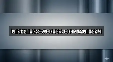 변기막힘변기뚫어주는곳싱크대뚫는곳씽크대배관뚫음변기뚫는업체