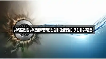 누수탐지천장누수공사주방윗집천장배관화장실아랫집배수구뚫음