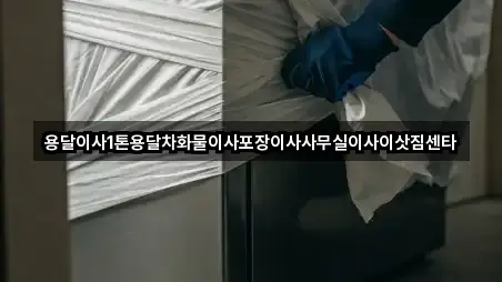 대창동1가용달이사 4곳 위치 이동