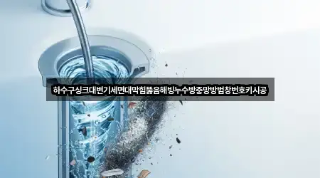 하수구싱크대변기세면대막힘뚫음해빙누수방충망방범창번호키시공