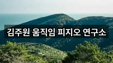 김주원 움직임 피지오 연구소