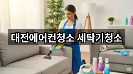 대전에어컨청소 세탁기청소