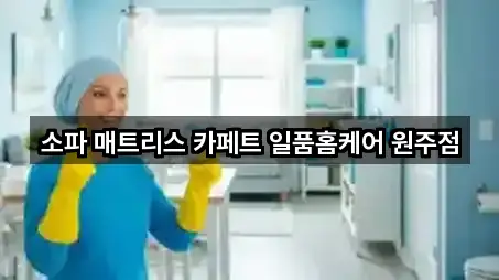 소파 매트리스 카페트 일품홈케어 원주점