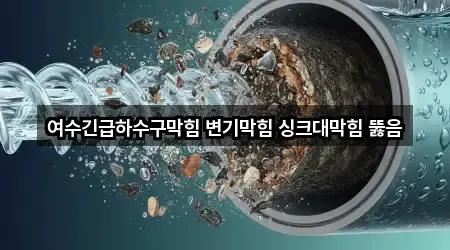 여수 시전동 배관 뚫음 5곳 지도로 이동