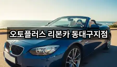 오토플러스 리본카 동대구지점