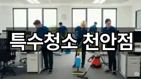 특수청소 천안점