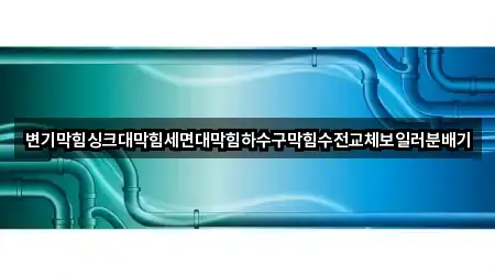 변기막힘싱크대막힘세면대막힘하수구막힘수전교체보일러분배기