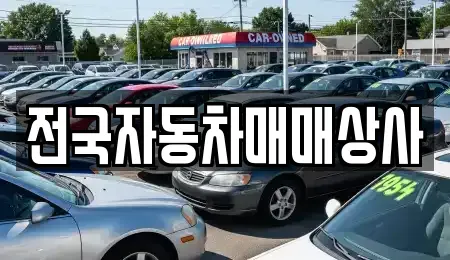 강원특별자치도 삼척시 도계읍 중고차매매 전문 전국자동차매매상사