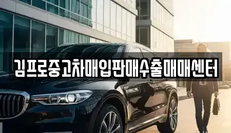 강원특별자치도 홍천군 중고차매입 전문 김프로중고차매입판매수출매매센터