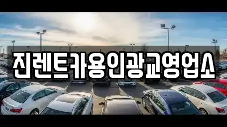 경기 수원시 권선구 구운동 렌트카 전문 진렌트카용인광교영업소