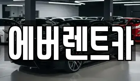 경기 수원시 영통구 이의동 렌트카 전문 에버렌트카
