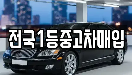 경기 오산시 수청동 중고차매입 전문 전국1등중고차매입