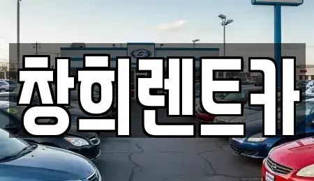 경기 용인시 수지구 성복동 렌트카 전문 창희렌트카