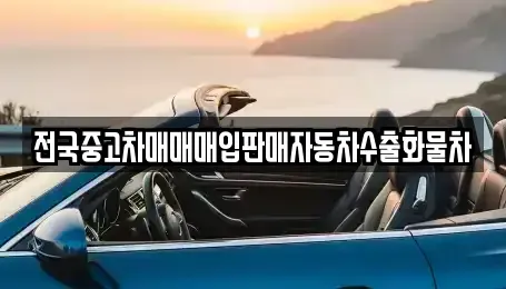 경기 파주시 송촌동 중고차 전문 전국중고차매매매입판매자동차수출화물차