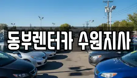 경기도 수원시 권선구 곡반정동 렌트카 전문 동부렌터카 수원지사