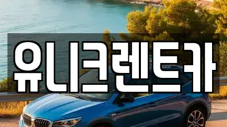 경기도 수원시 영통구 원천동 렌트카 전문 유니크렌트카