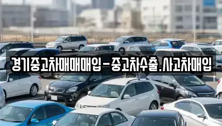 경기도 용인시 처인구 삼가동 중고차 전문 경기중고차매매매입-중고차수출.사고차매입