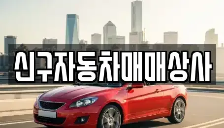 경남 창원시 진해구 행암동 중고차 전문 신구자동차매매상사