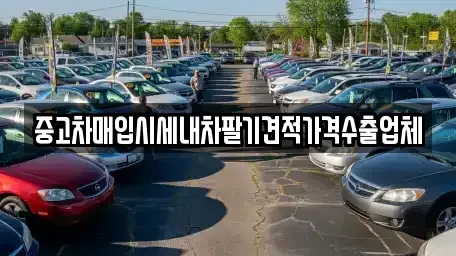 경북 김천시 지좌동 중고차매입 전문 중고차매입시세내차팔기견적가격수출업체
