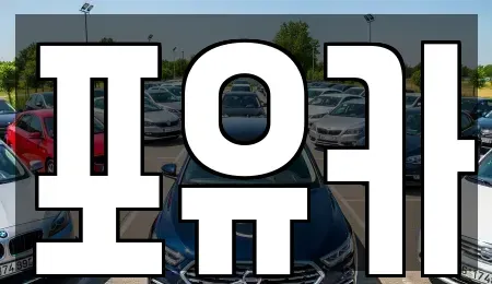 경북 포항시 남구 괴동동 중고차 전문 포유카