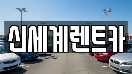 경상남도 김해시 진영읍 렌트카 전문 신세계렌트카