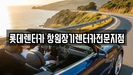 경상남도 김해시 진영읍 장기렌트카 전문 롯데렌터카 창원장기렌터카전문지점