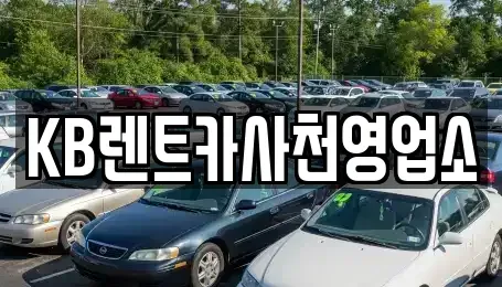 경상남도 사천시 사남면 렌트카 전문 KB렌트카사천영업소