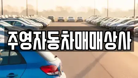 경상남도 사천시 사남면 중고차 전문 주영자동차매매상사