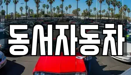 경상남도 창녕군 대합면 중고차 전문 동서자동차