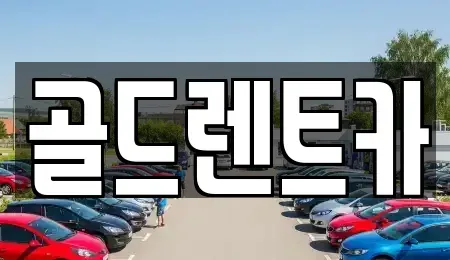 경상북도 문경시 렌트카 전문 골드렌트카