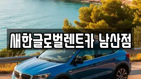 대구 중구 계산동2가 렌트카 전문 새한글로벌렌트카 남산점